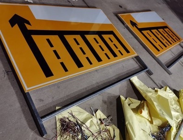 保定保定道路施工标志牌 养护专用标志牌